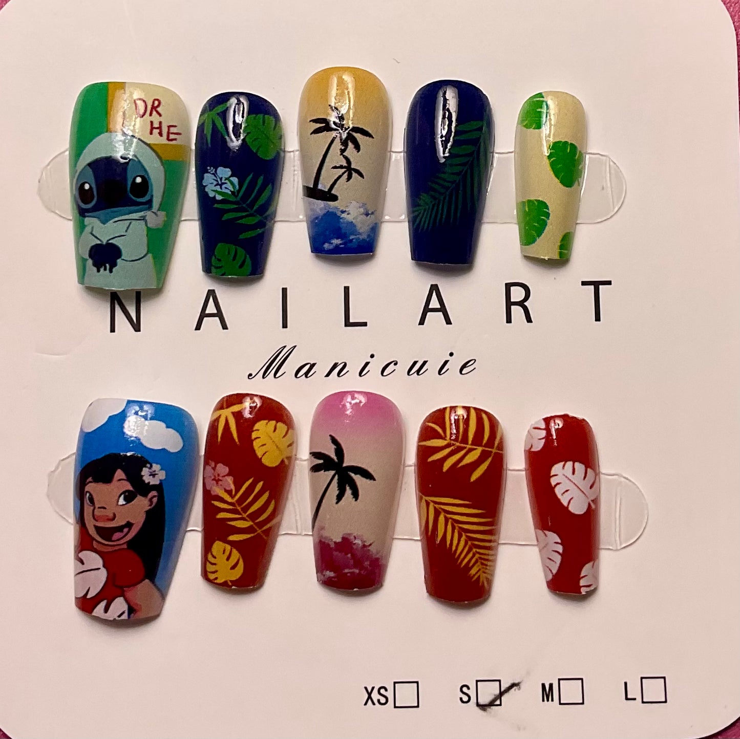 Lilo &Stitch Press On Nails