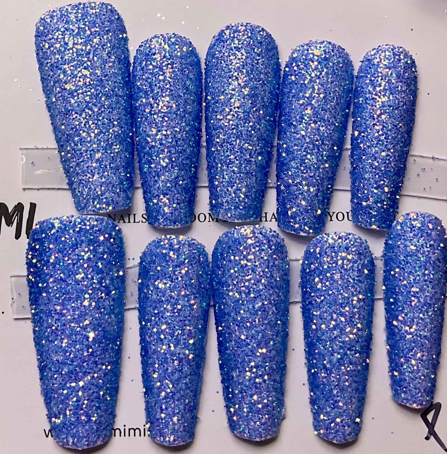 Hello Glitter Press On Nails