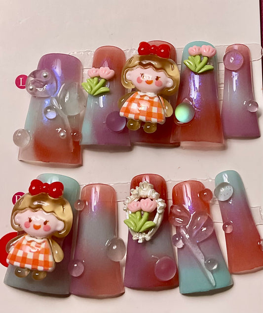 Whimsical Wonders Press On Nails