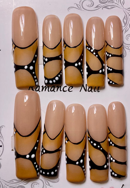 Butterfly Wings Press On Nails