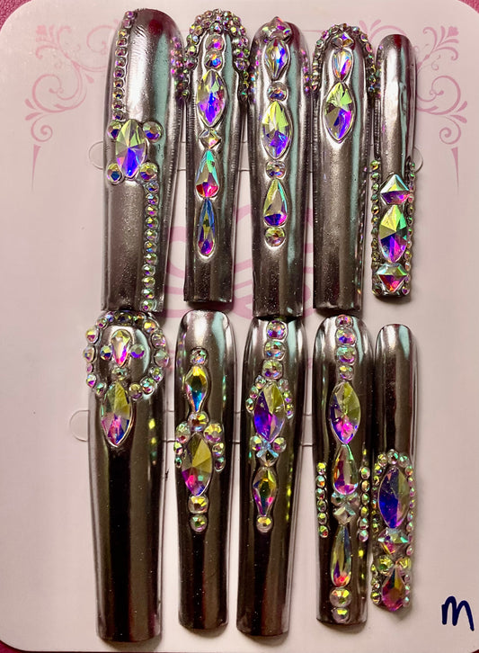 Regal Radiance Press On Nails