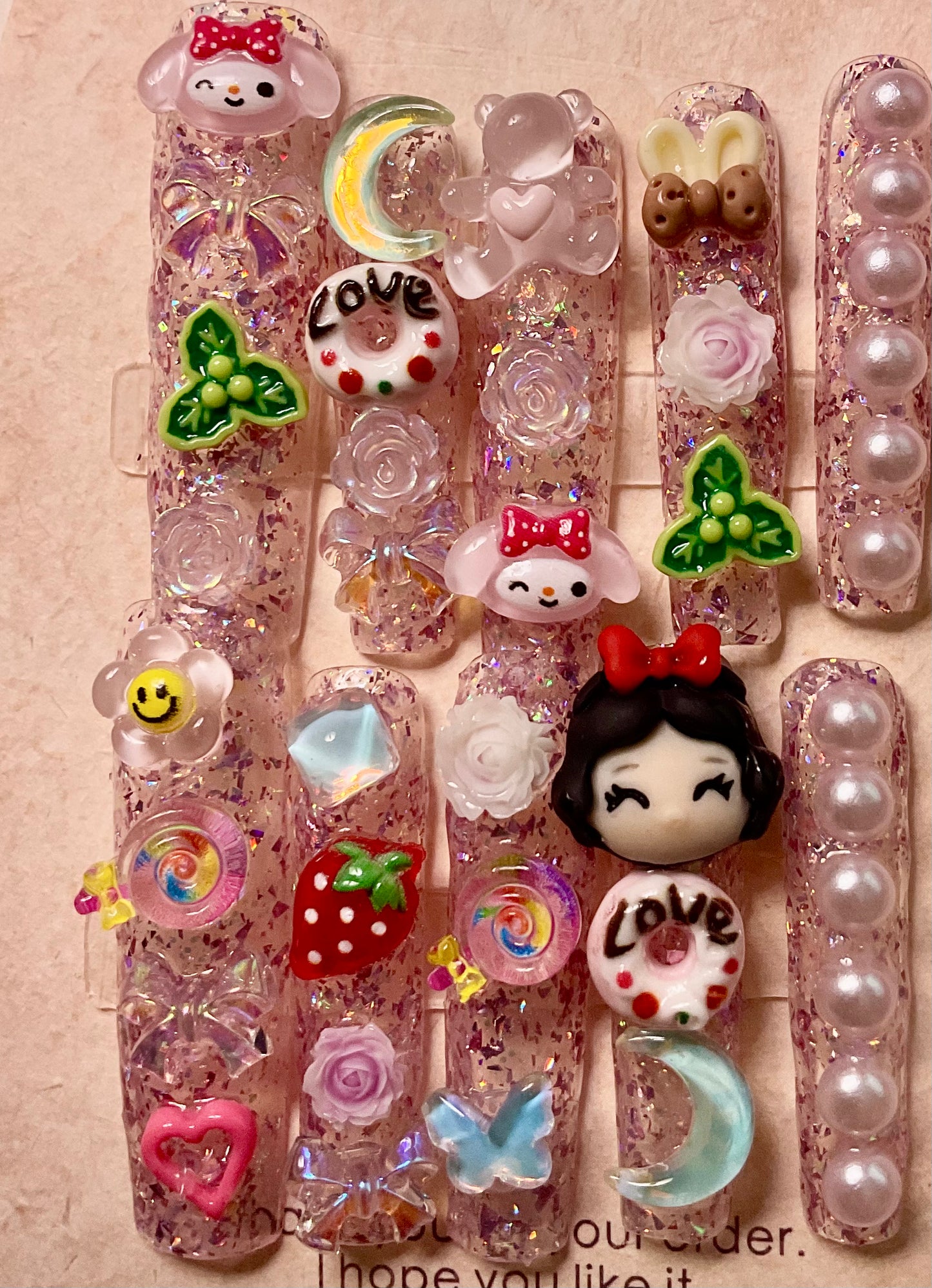 Enchanted Sparkle Press On Nails
