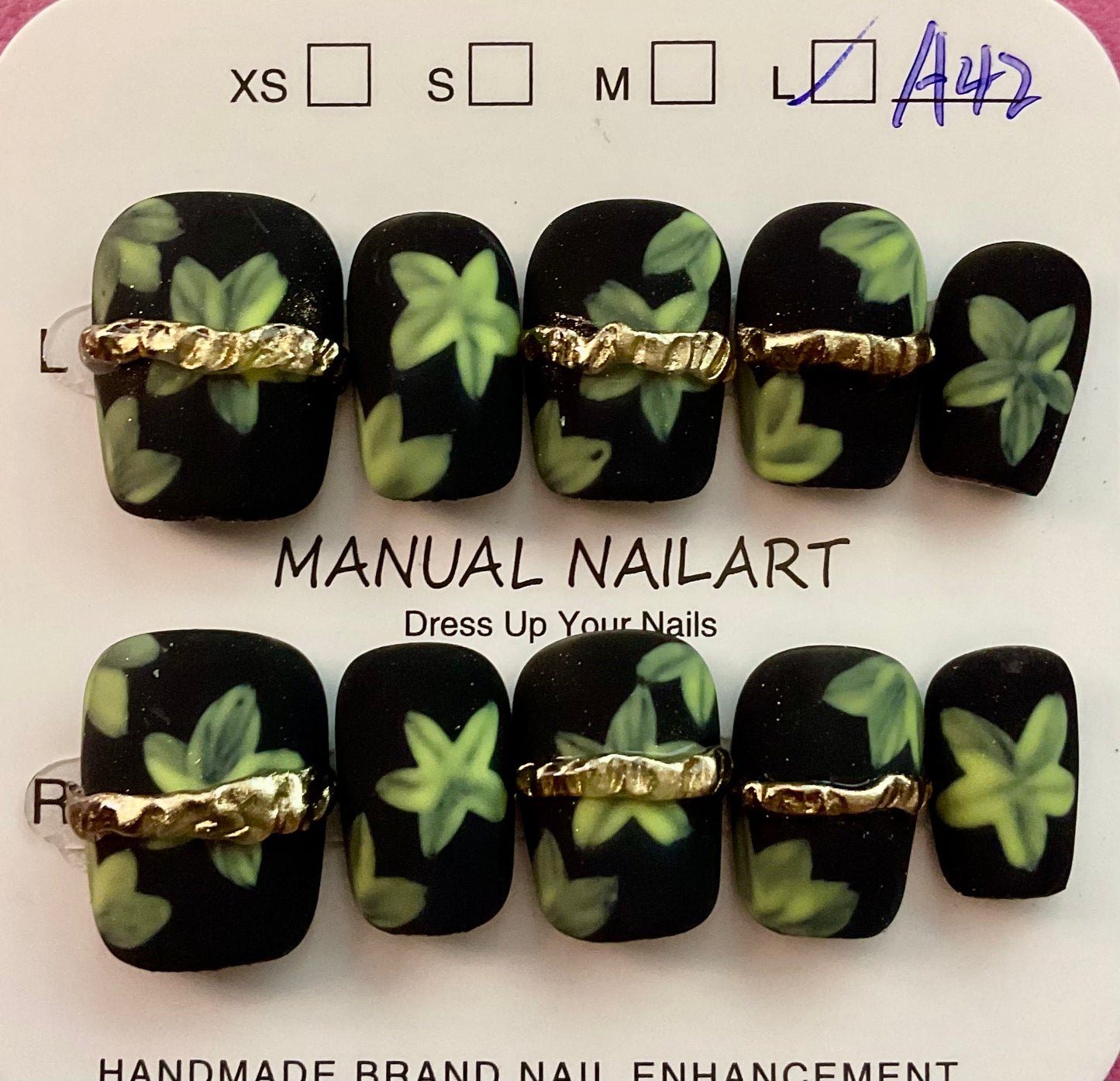 Emerald Bool Matte Press On Nails