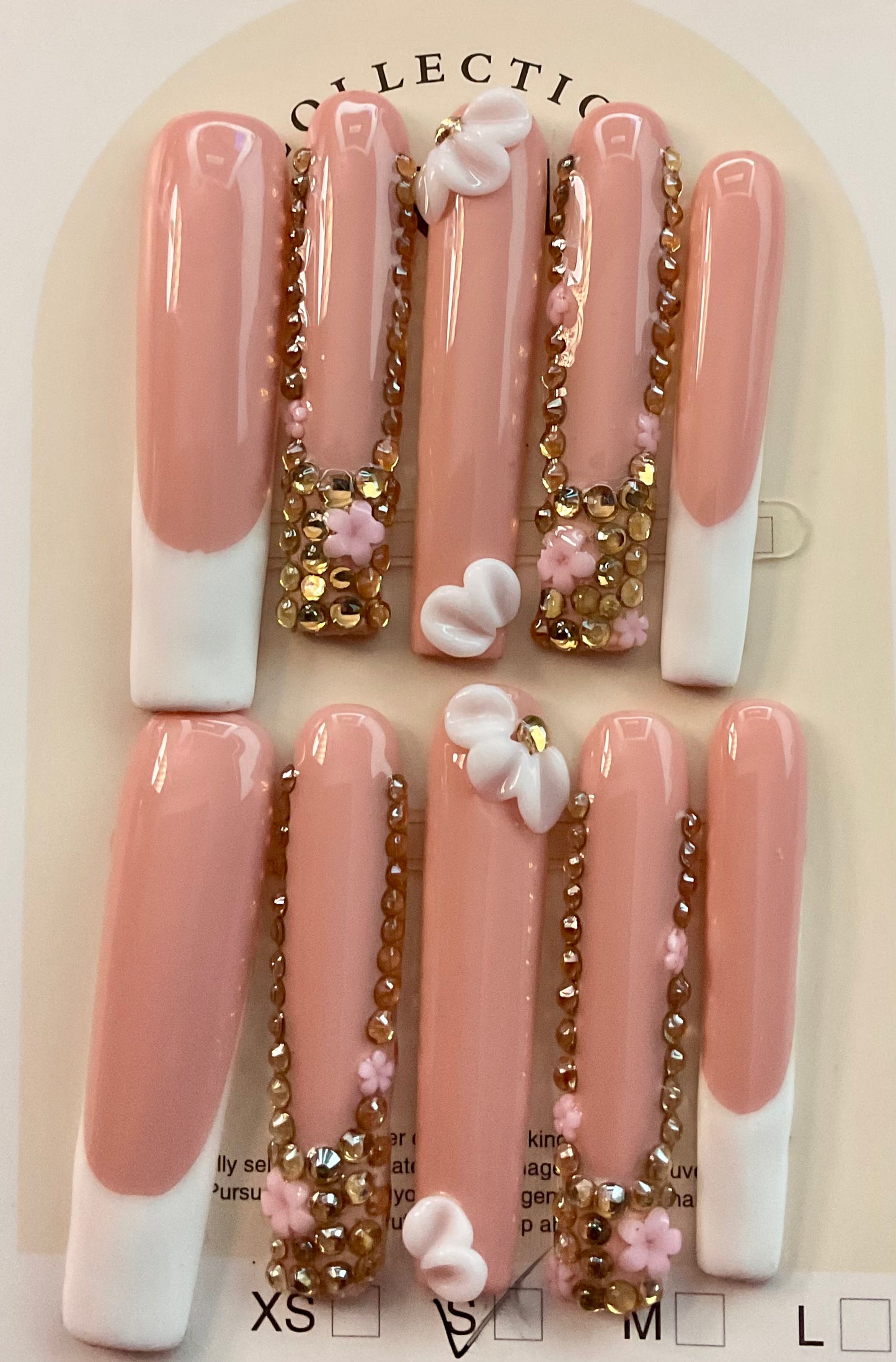 Sweetheart Blossom Press On Nails