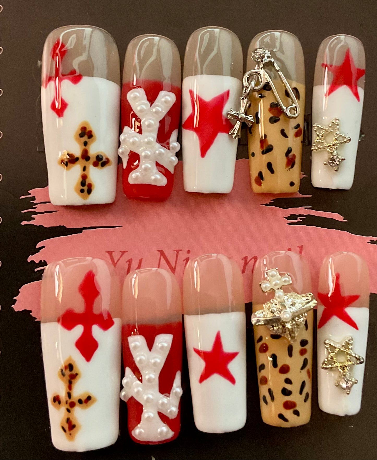 Wild Star Glam Press On Nails