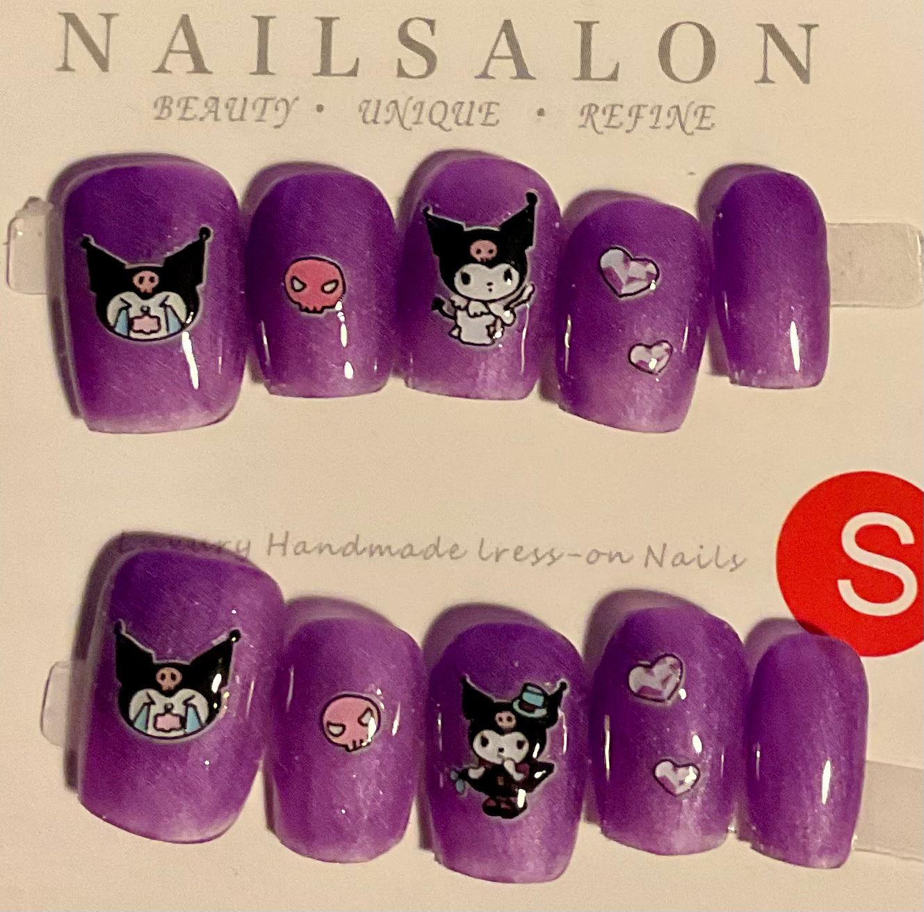 Kuromi Press On Nails