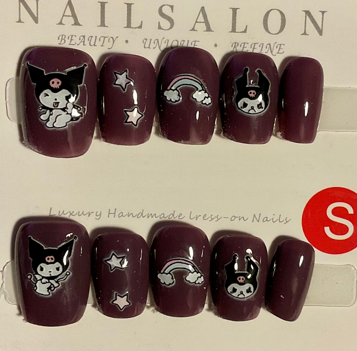 Kuromi Press On Nails