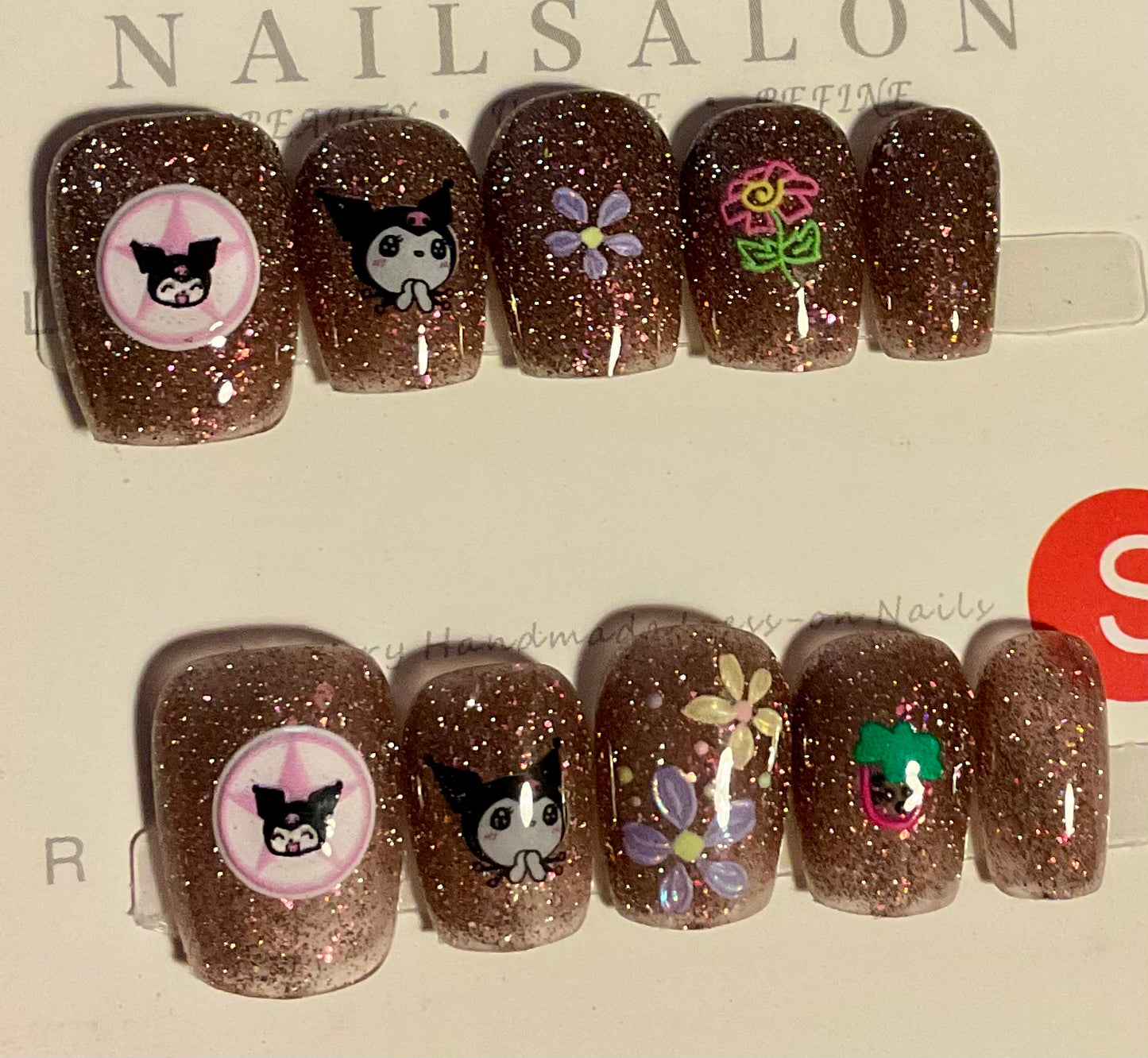 Kuromi Press On Nails