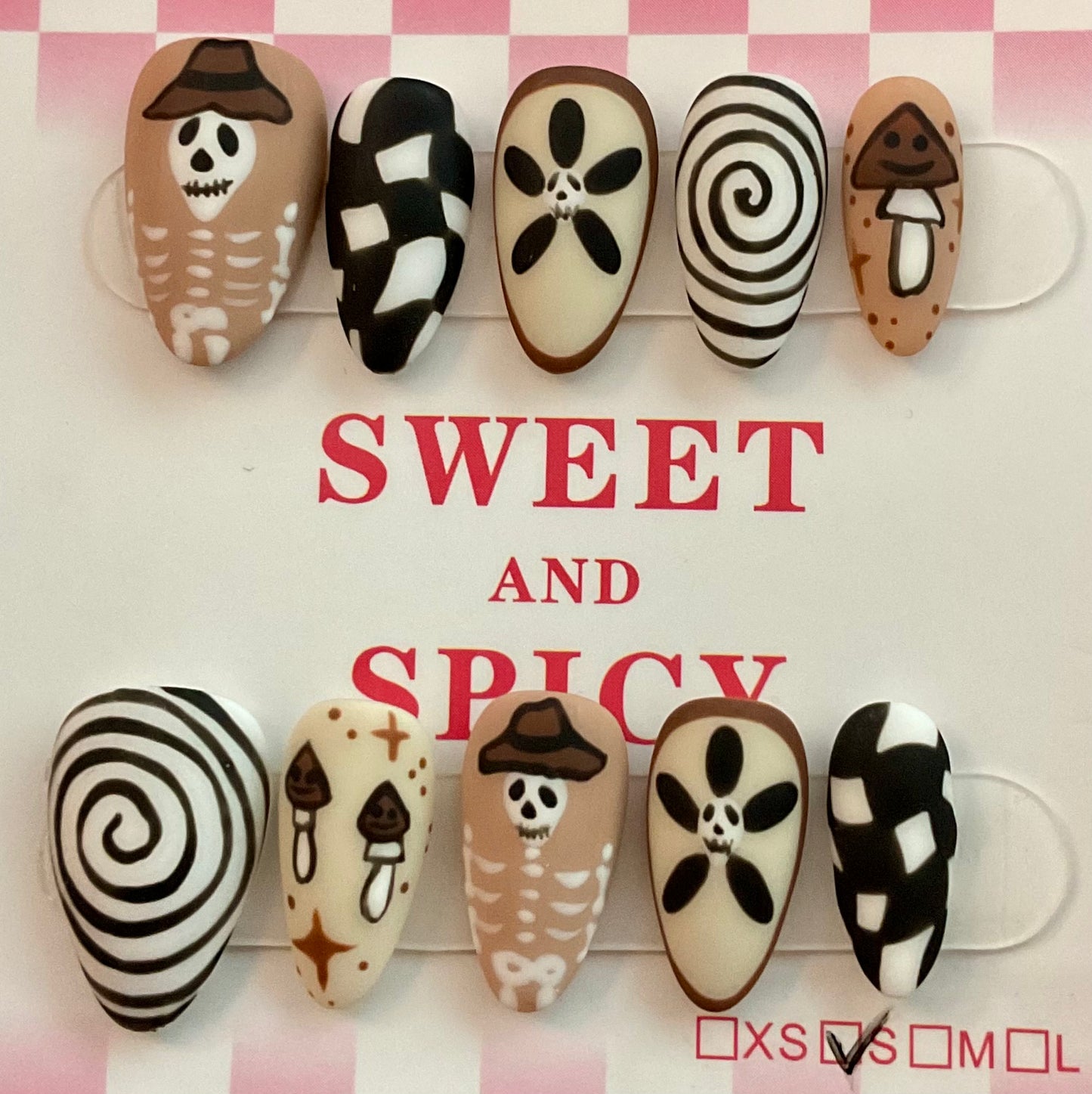 Mushroom Magic Press On Nails