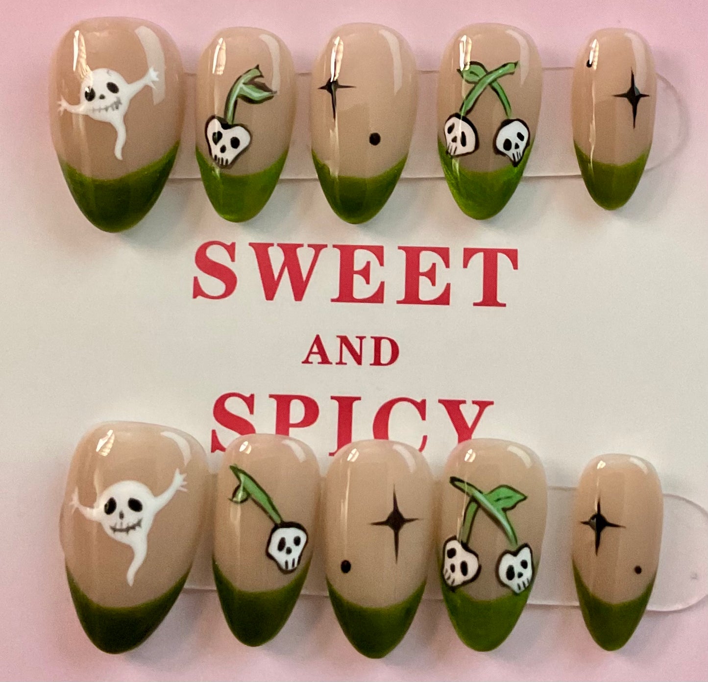 Poison Cherry Press On Nails