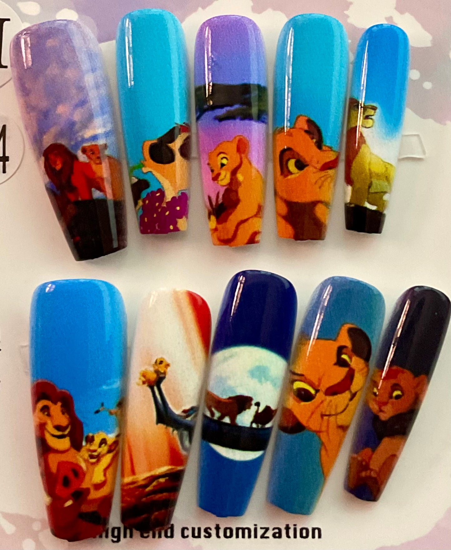 The Lion King Press On Nails