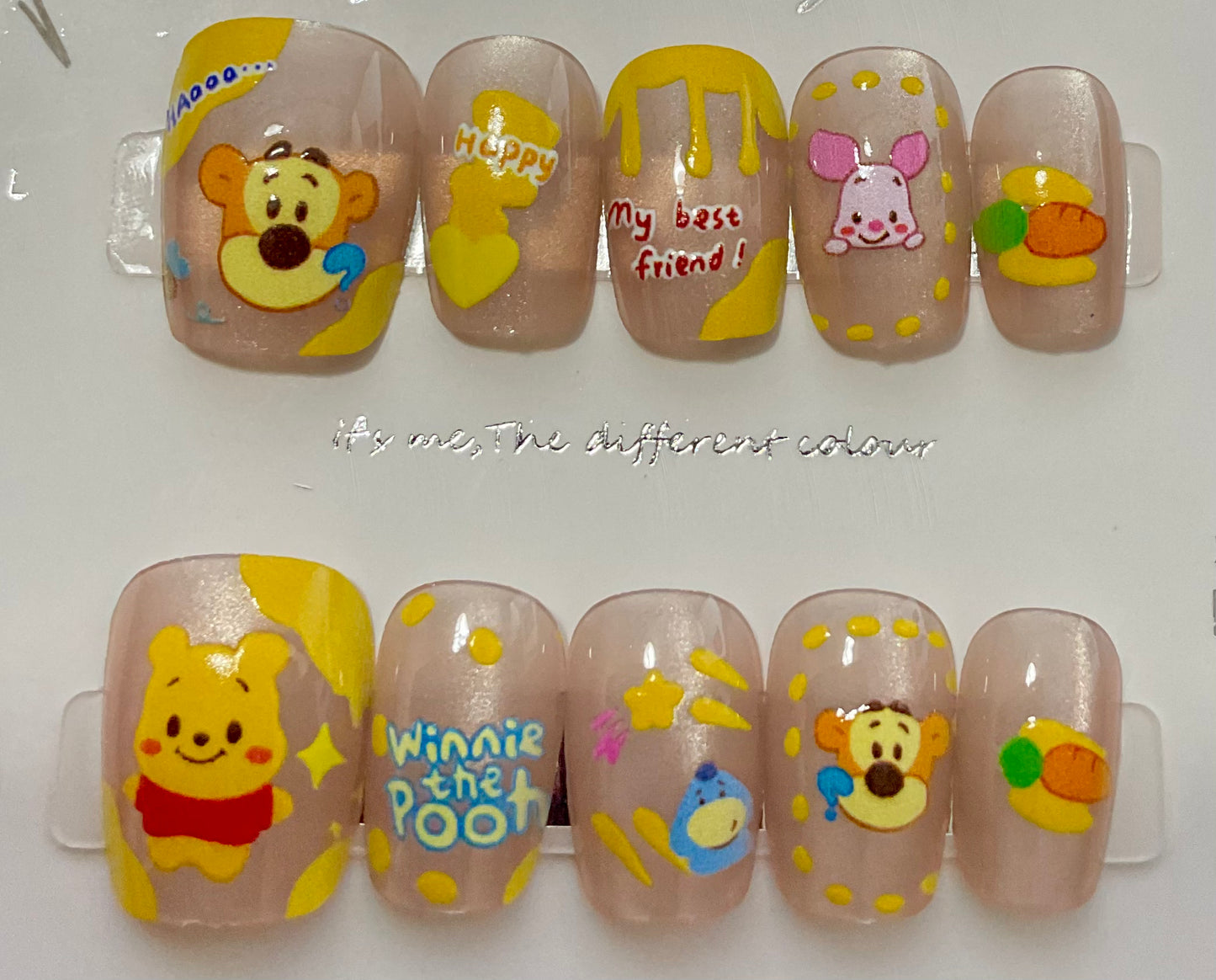 Winnie The Pooh Press On Nails