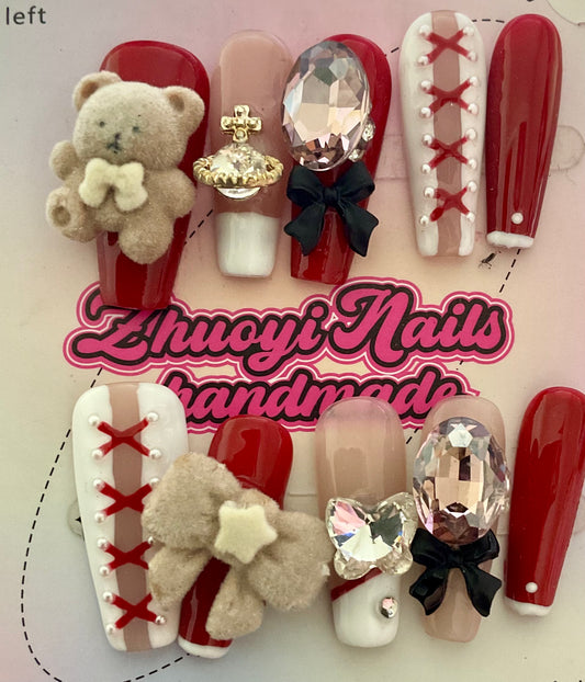 Winter Wonderland Press On Nails