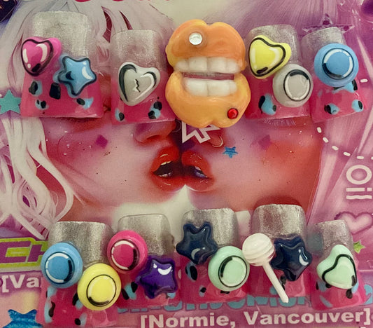 Naughty Club Press On Nails