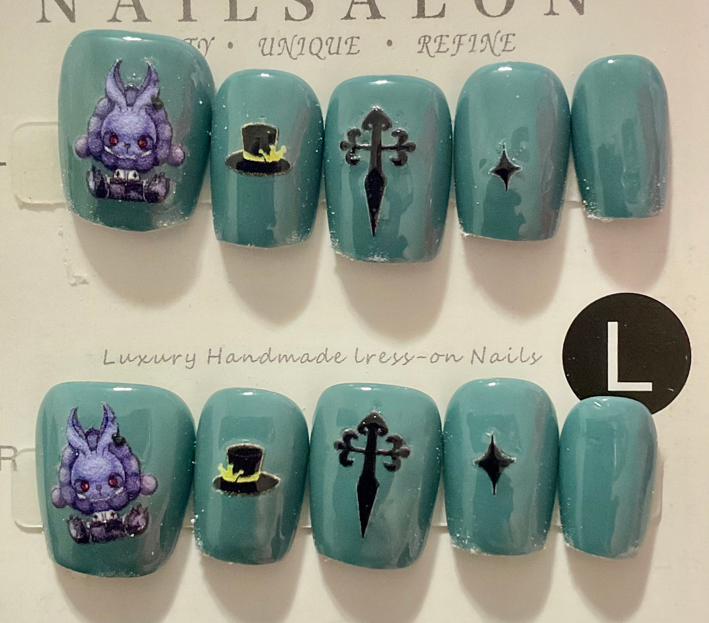 Gothic Fantasy Press On Nails