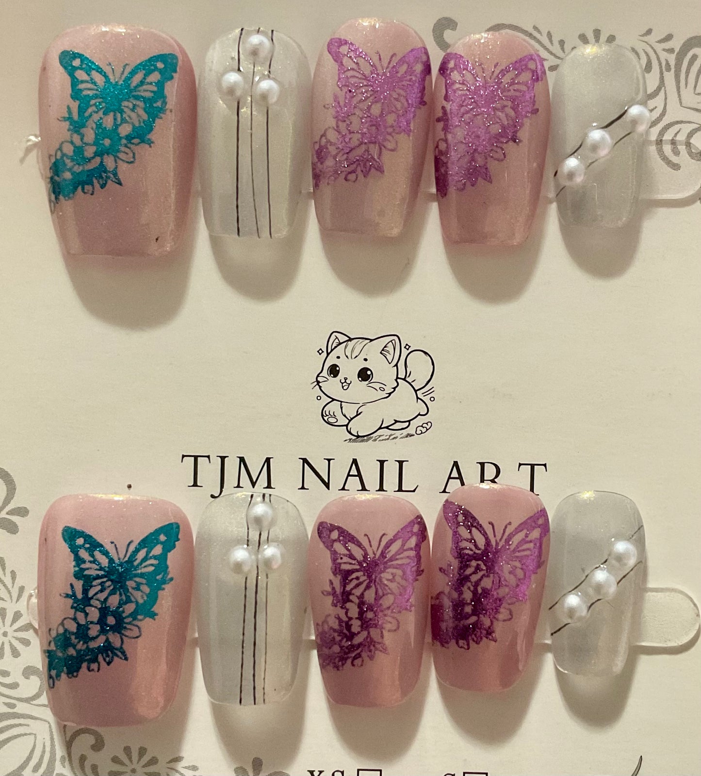 Whisper Of Wings Press On Nails