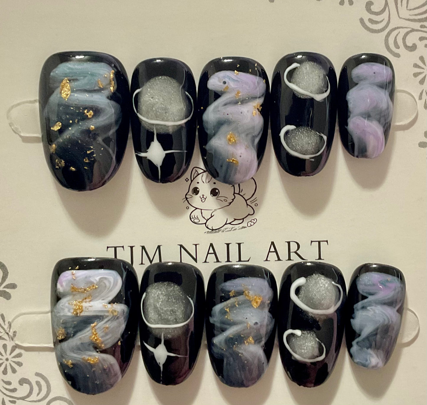 Lunar Dreams Press On Nails