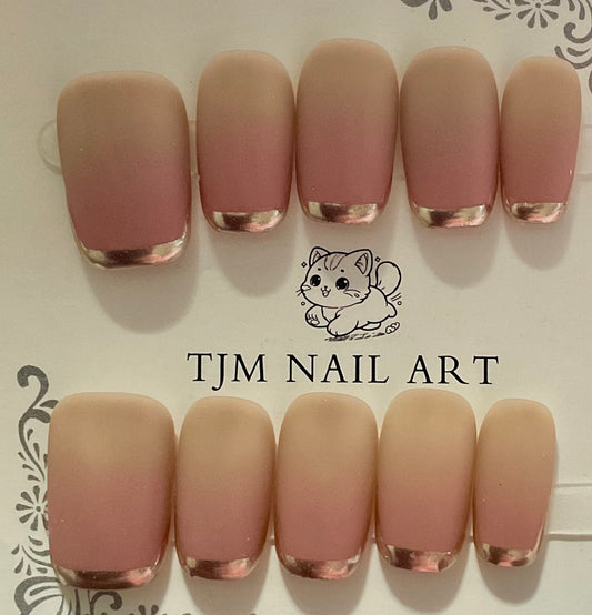 Natural Matte Press On Nails