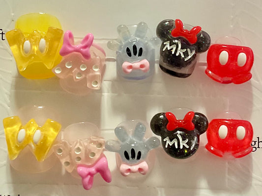 3D MKY Press On Nails