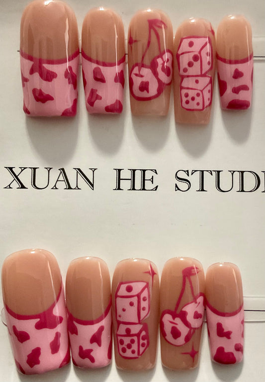 Roll The Dice Press On Nails