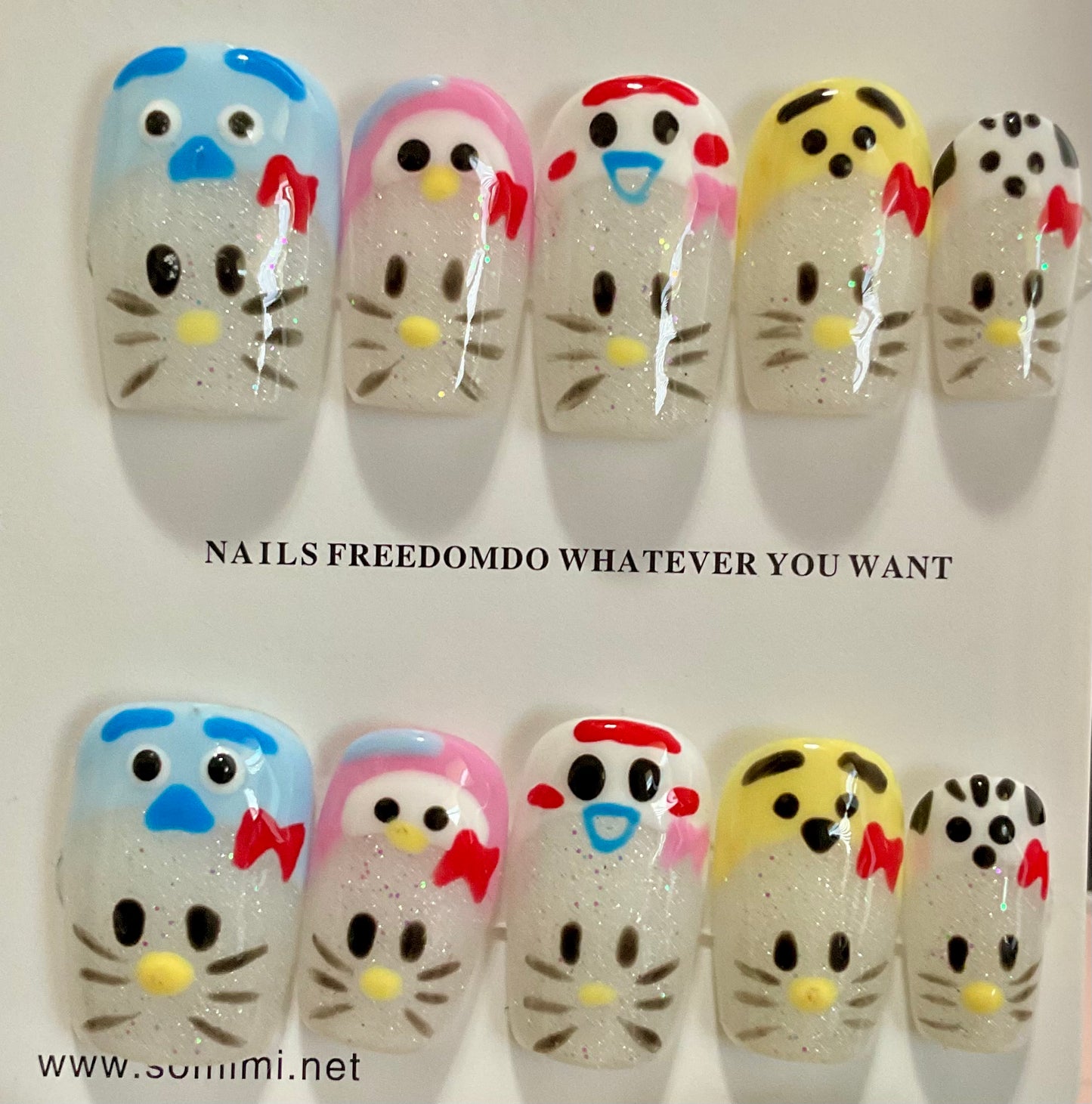 Fun Pet Press On Nails