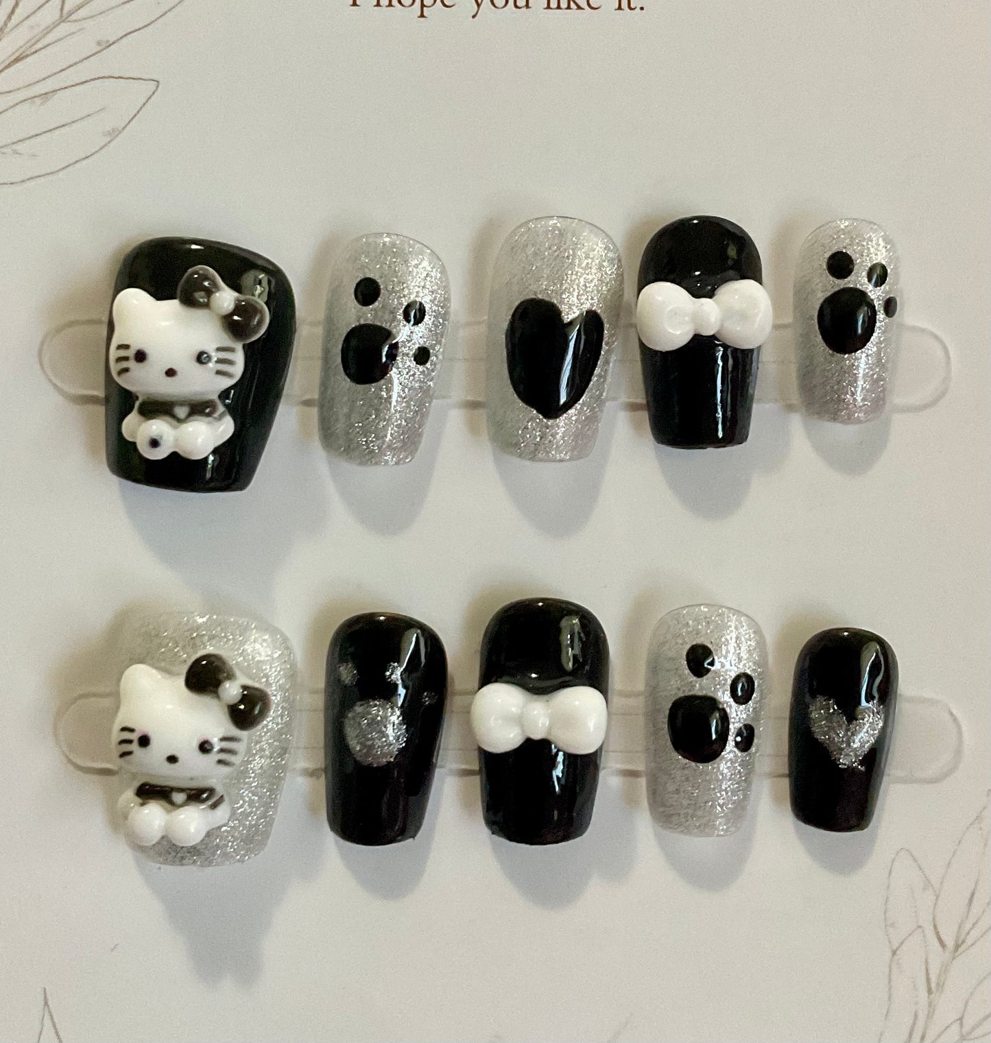 Hello Kitty Press On Nails
