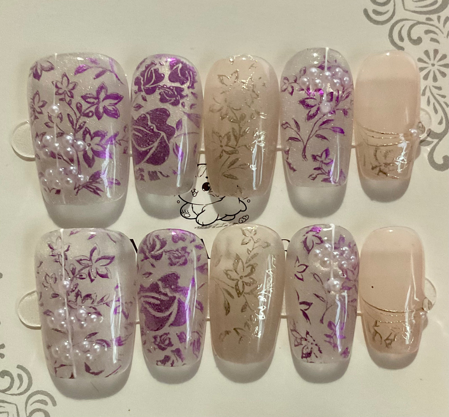 Mystic Meadow Press On Nails