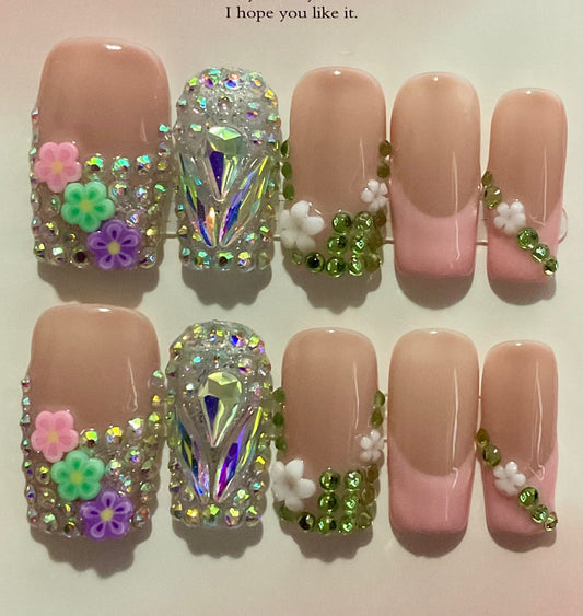 Fairy Meadow Press On Nails