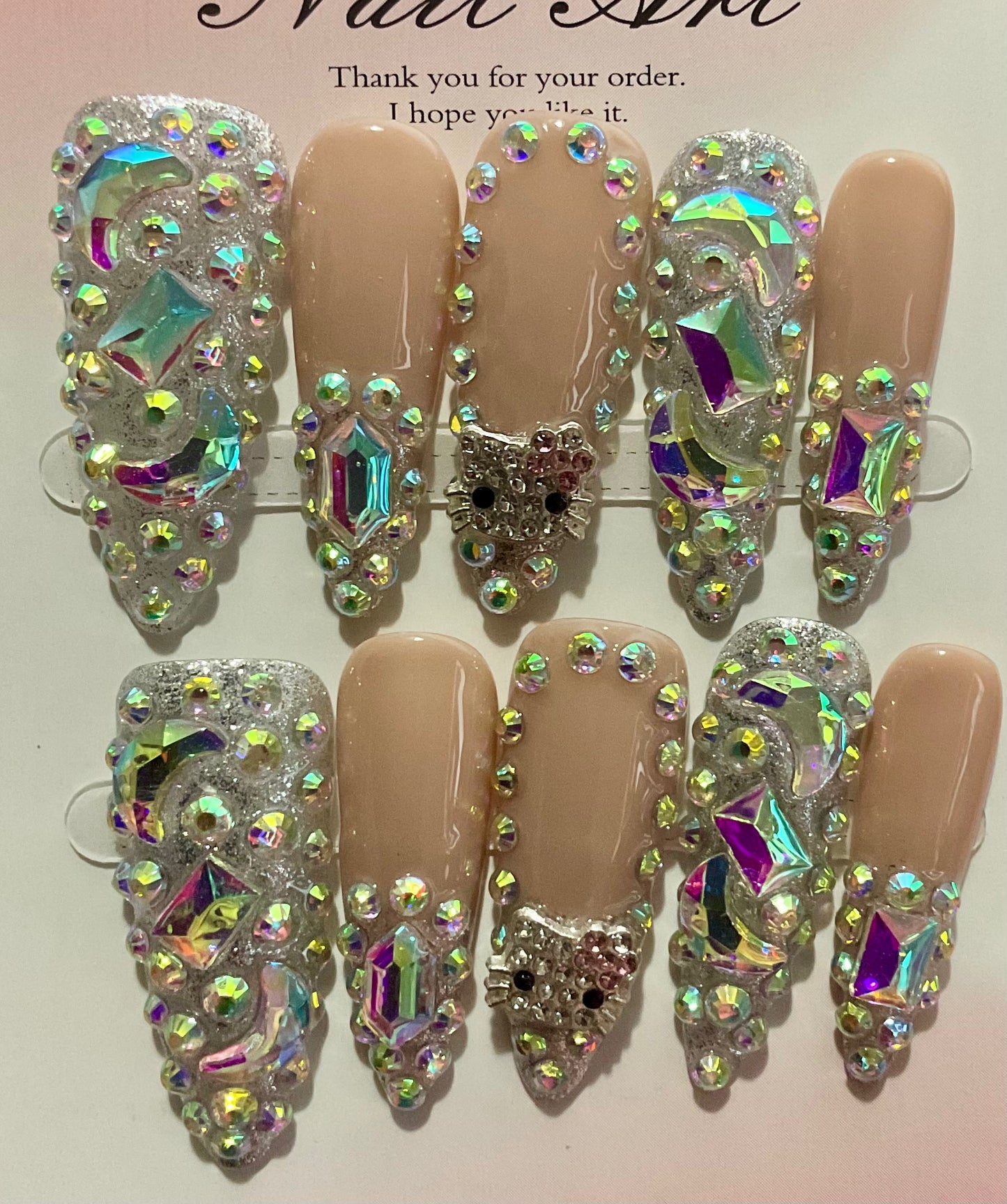 Sparkle Empress Press On Nails