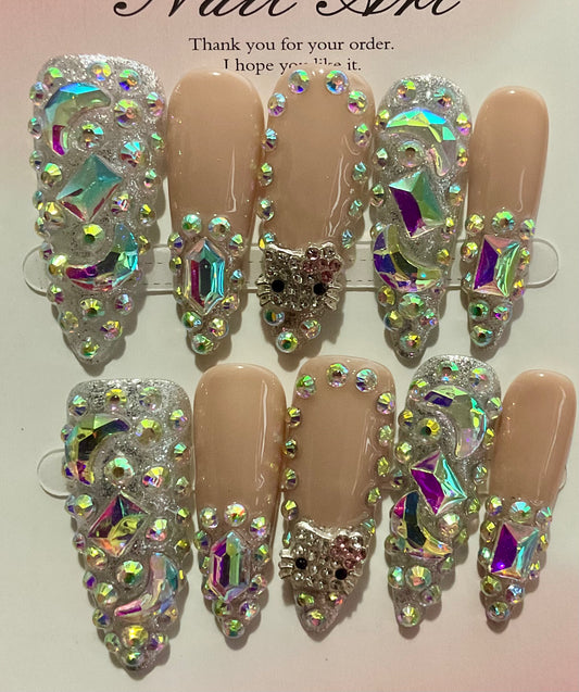 Sparkle Empress Press On Nails