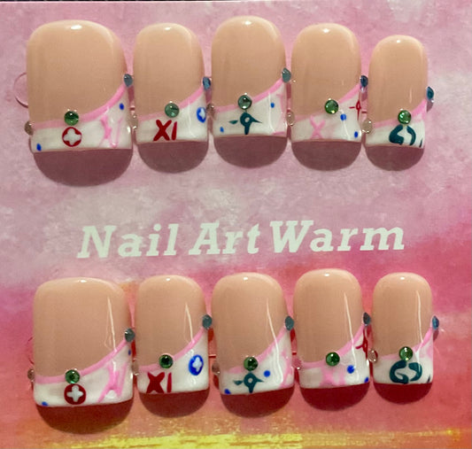 Chic Symbolic Press On Nails